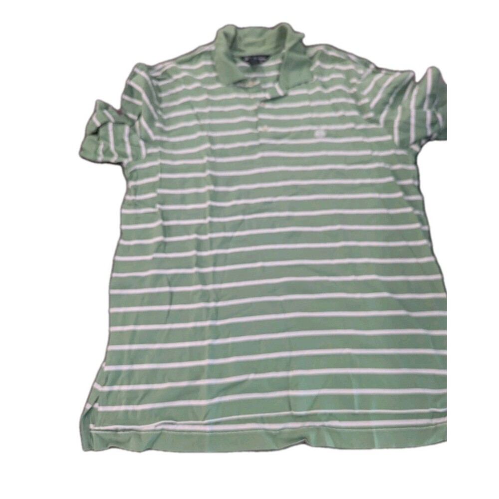 Brooks Brothers Polo Golf Shirt Country Club Performance Knit Army Green Size XL